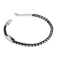 Pulsera Boccadamo Hombre Man in Acero ABR728B